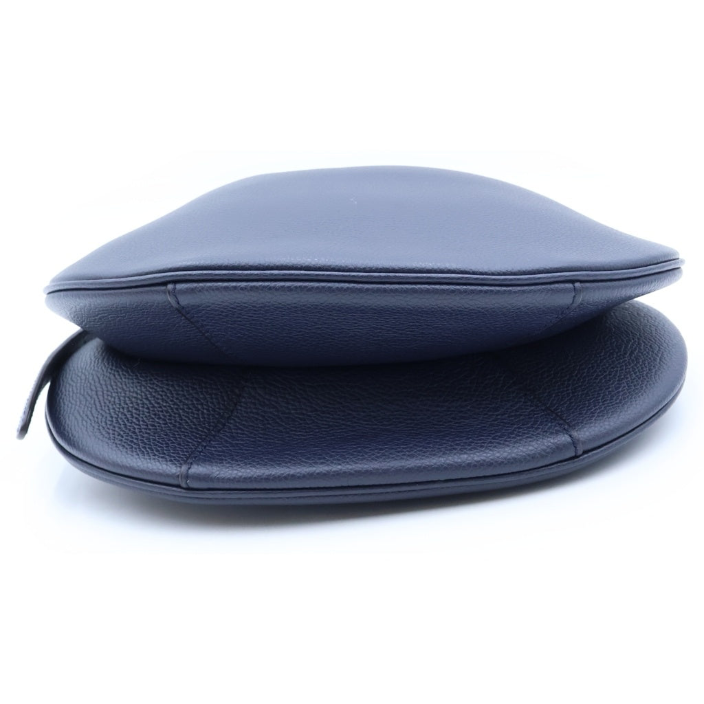 POLO RALPH LAUREN(ポロラルフローレン) Polo ID ミディアム レザー ハンド ショルダーバッグ ネイビー WAPOBAG02V20040 レディース