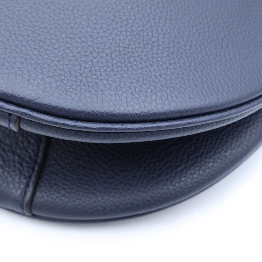 POLO RALPH LAUREN(ポロラルフローレン) Polo ID ミディアム レザー ハンド ショルダーバッグ ネイビー WAPOBAG02V20040 レディース