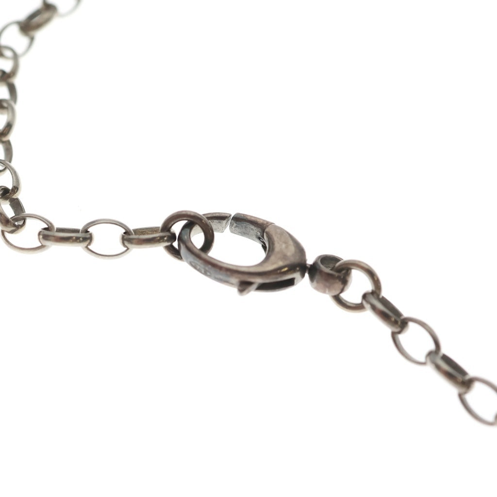 GUCCI(グッチ) GGロゴ チェーン ネックレス ペンダント インターロッキング SV925 シルバー 15.0g レディース