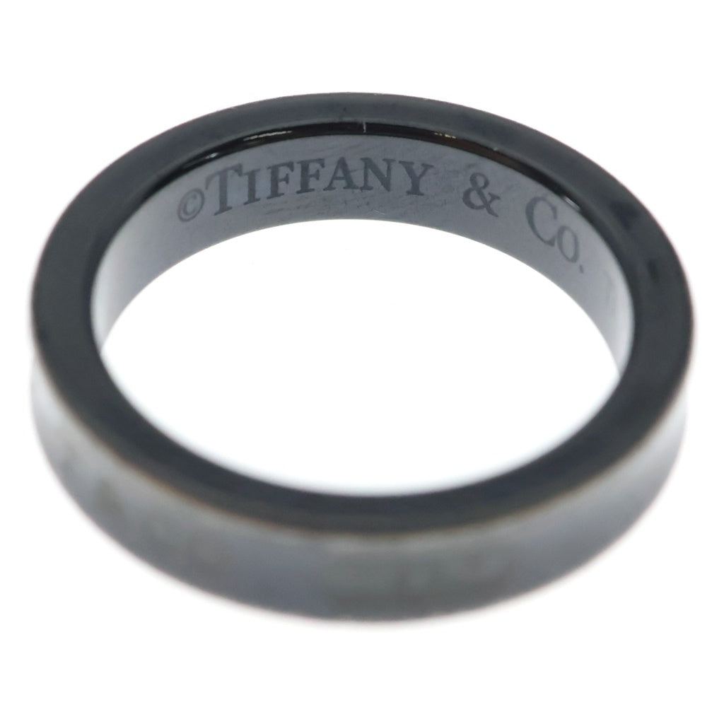 TIFFANY & Co.(ティファニー) 1837 ナロー リング チタン ブラック レディース
