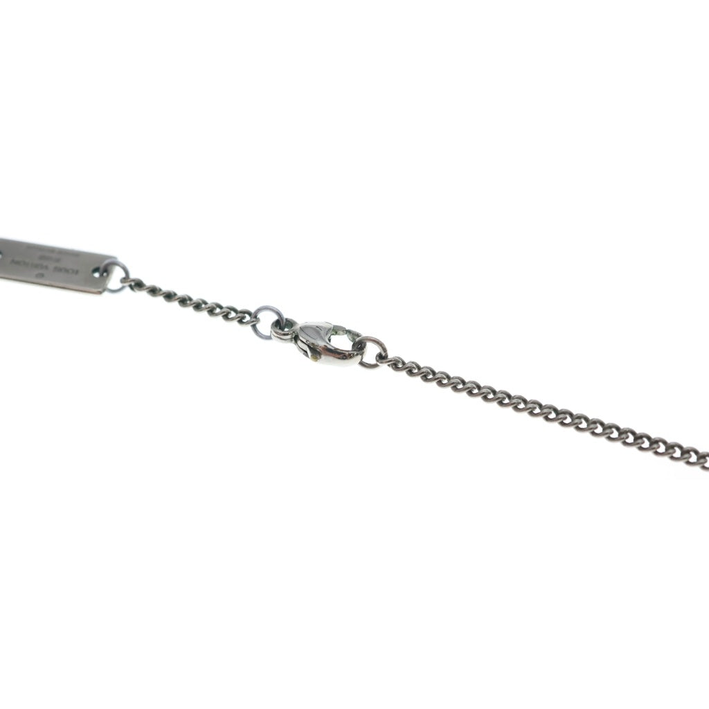 LOUIS VUITTON(ルイヴィトン) モノグラムペンダントトップ リング ネックレス シルバー M62485 OB0291