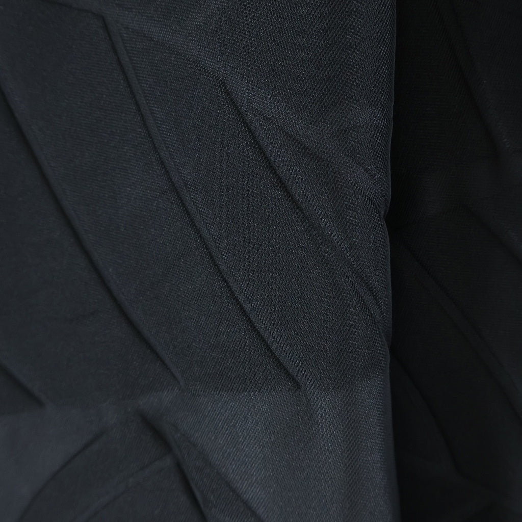 COMME des GARCONS(コムデギャルソン) 22SS リーフ型押し ジャガード ボリューム 変形 バルーンスカート ブラック GI-S012 AD2021 レディース