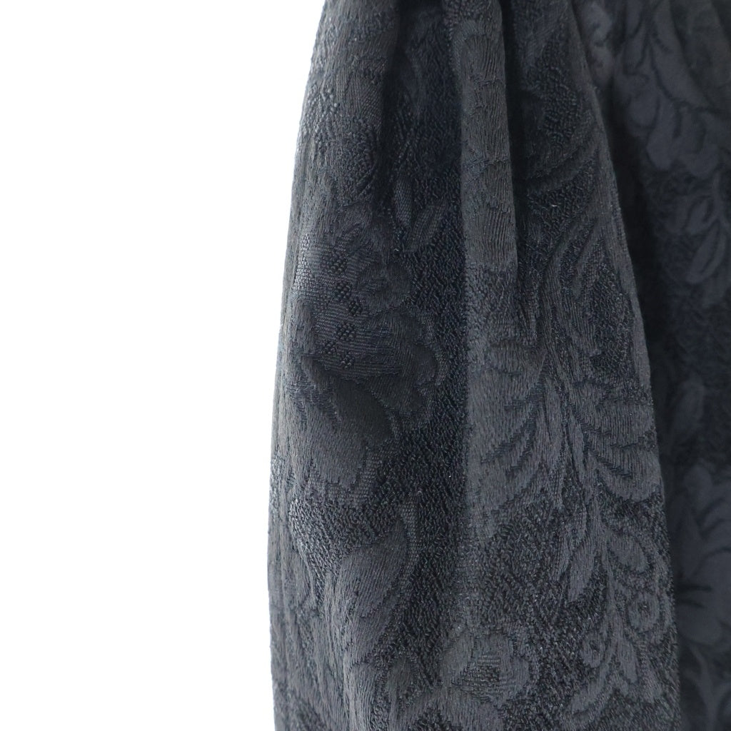 tricot COMME des GARCONS(トリコ コム デ ギャルソン) 19AW フラワー ジャガード イージー スカート ブラック TD-S006 AD2019 レディース