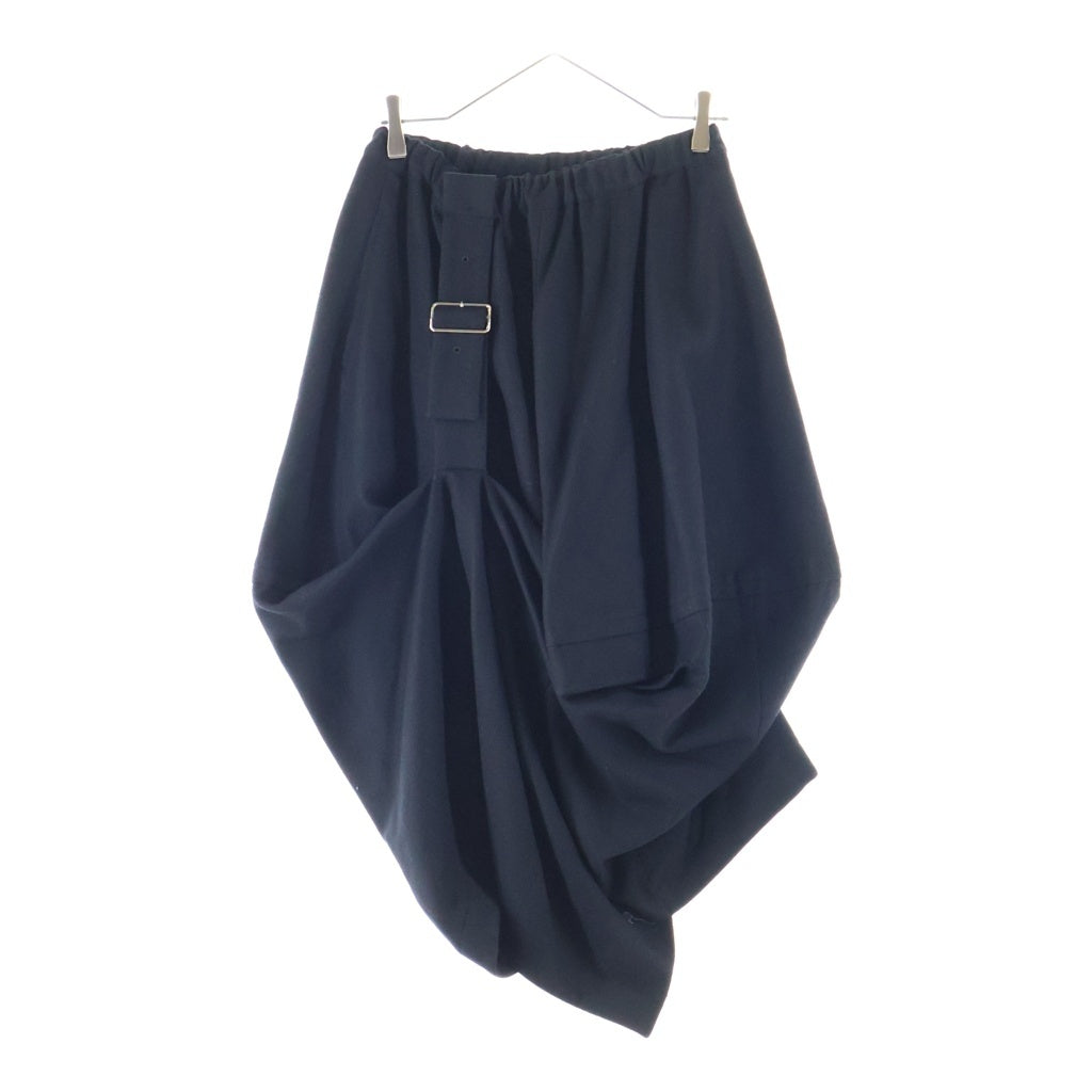 COMME des GARCONS COMME des GARCONS(コムデギャルソンコムデギャルソン) 20AW ベルト付き ロング スカート ウール ブラック RF-S009 AD2020 レディース