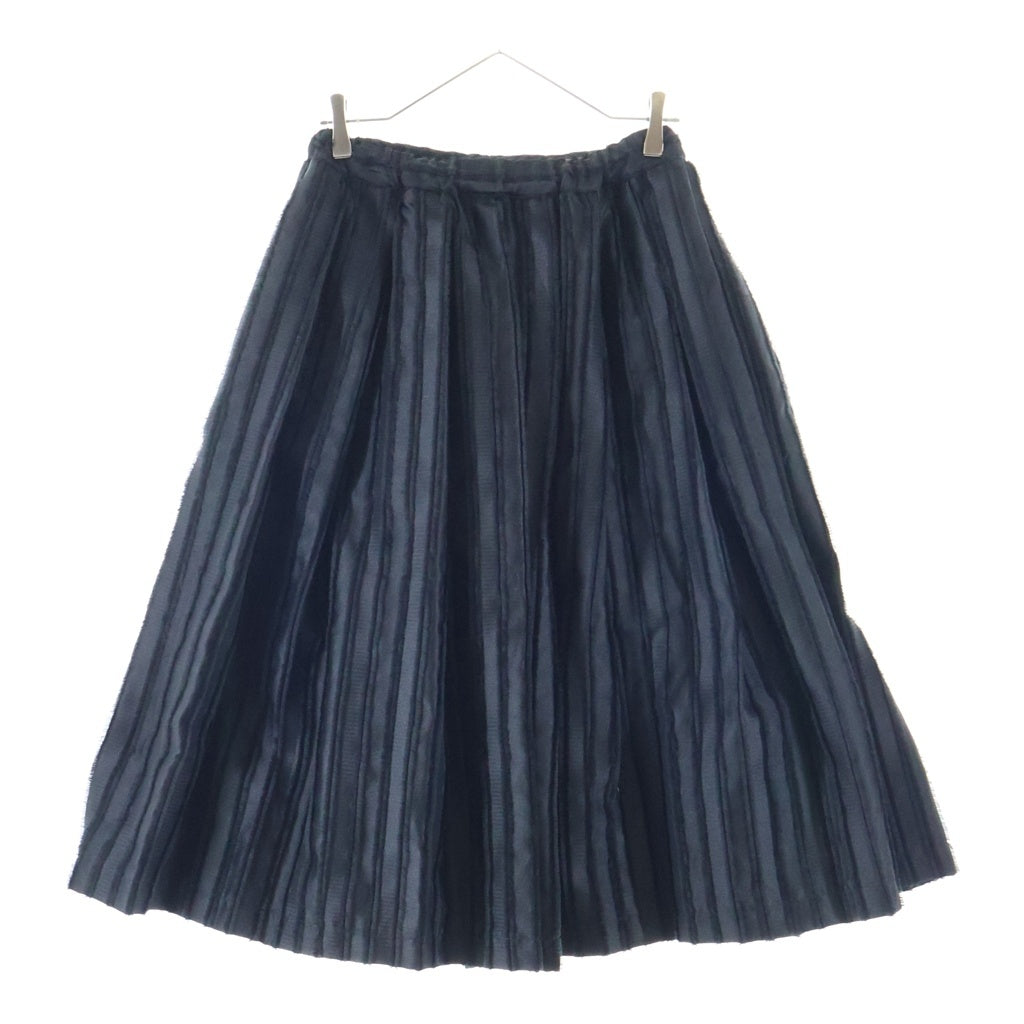COMME des GARCONS COMME des GARCONS(コムデギャルソンコムデギャルソン) 21SS フレア デザイン スカート プリーツ ブラック RG-S014 AD2020 レディース