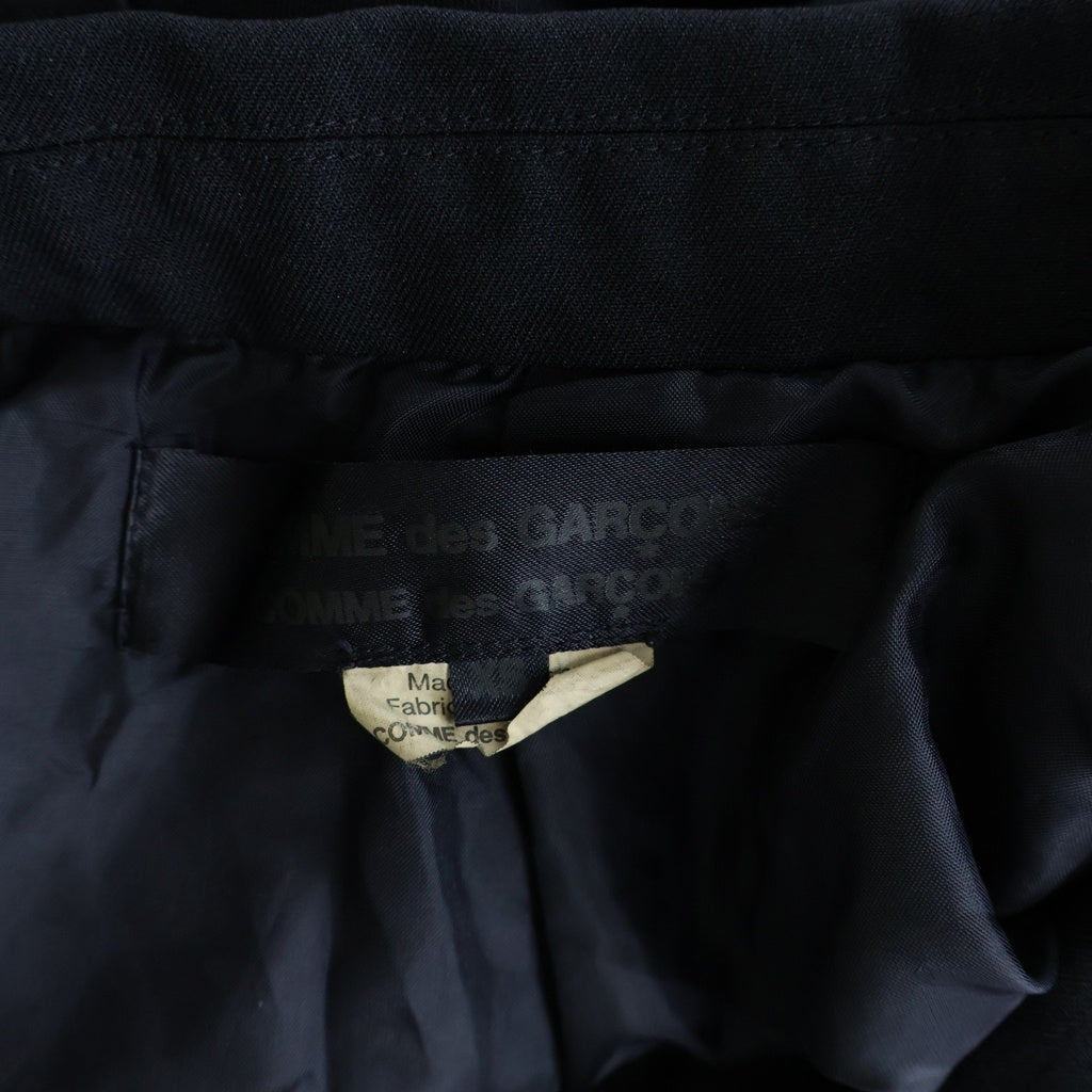 COMME des GARCONS COMME des GARCONS(コムデギャルソンコムデギャルソン) 18AW 縮絨 3B シングル テーラードジャケット ブラック RC-J020 レディース
