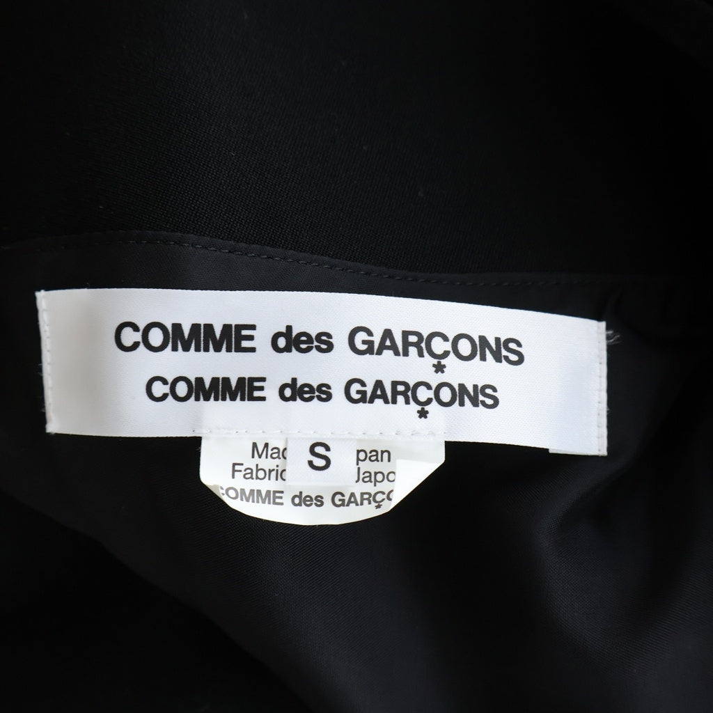 COMME des GARCONS COMME des GARCONS(コムデギャルソンコムデギャルソン) アシンメトリー ウール ショートジャケット ブラック RJ-J029 レディース