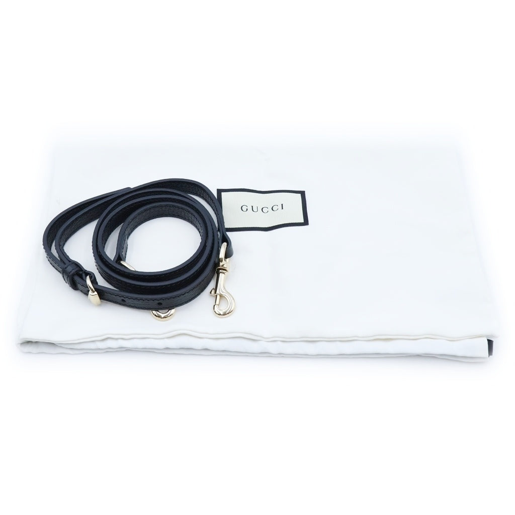 GUCCI(グッチ) ソーホー 2WAYバッグ ショルダーバッグ ブラック レザー 607722 レディース