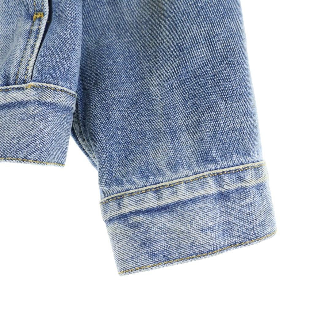 Maison Margiela(メゾンマルジェラ) ノーカラー デニム トラッカージャケット インディゴ S11AM0006 S30561