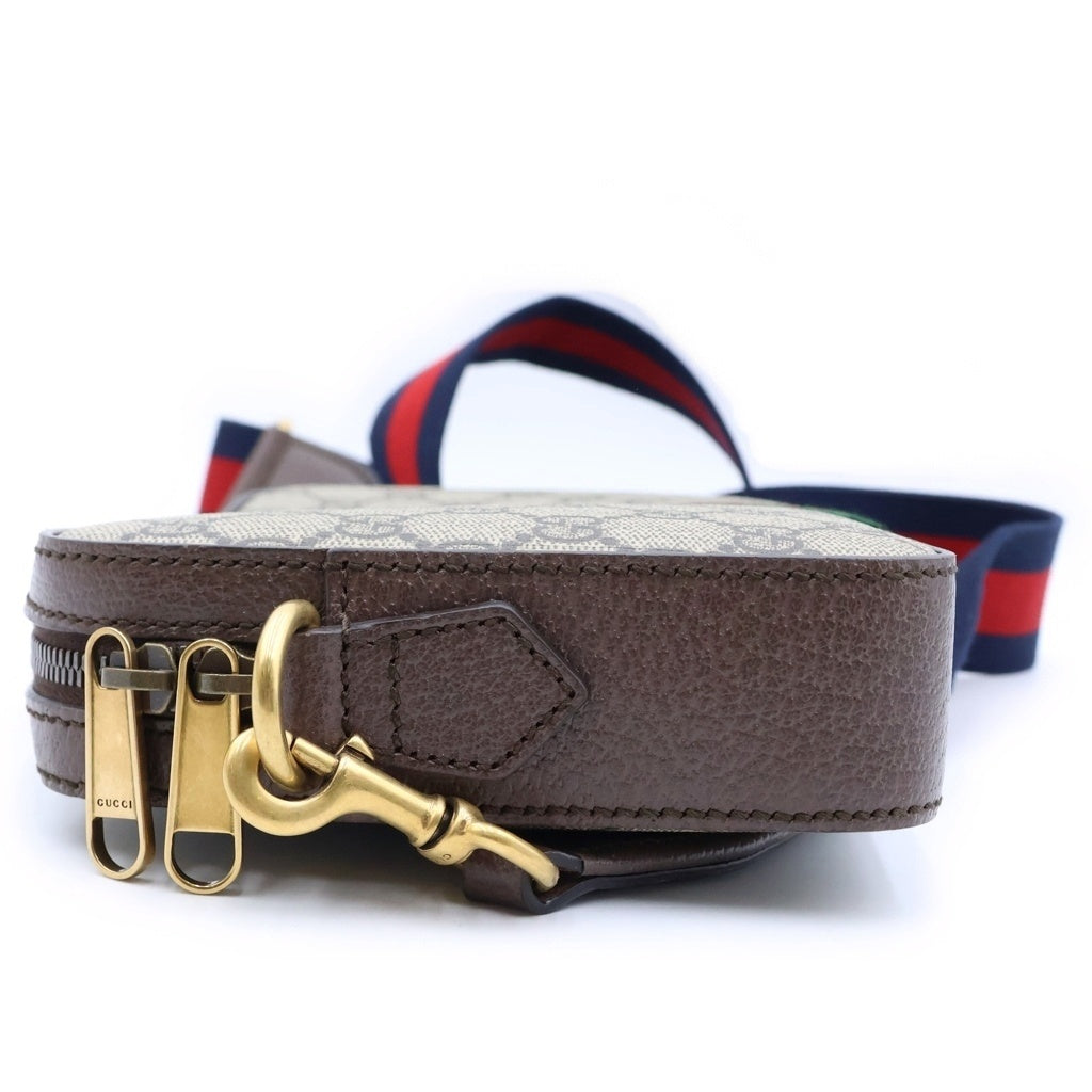 GUCCI(グッチ) オフディア GGスプリーム 2Way ショルダーバッグ ベージュ 699439