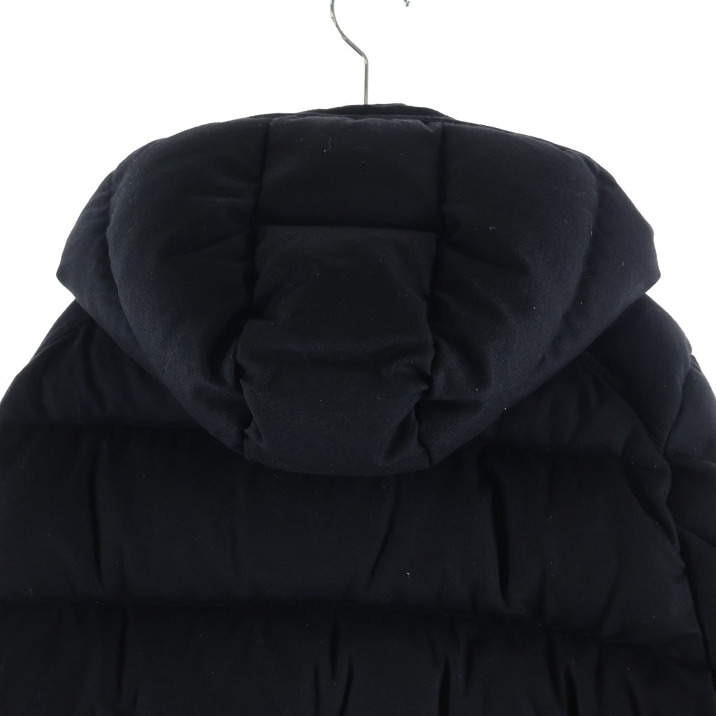 MONCLER(モンクレール) 19AW MONTGENEVRE GIUBBOTTO モンジュネーブル ジップアップ ウール ナイロン ダウンジャケット ブラック E20914033805 54272