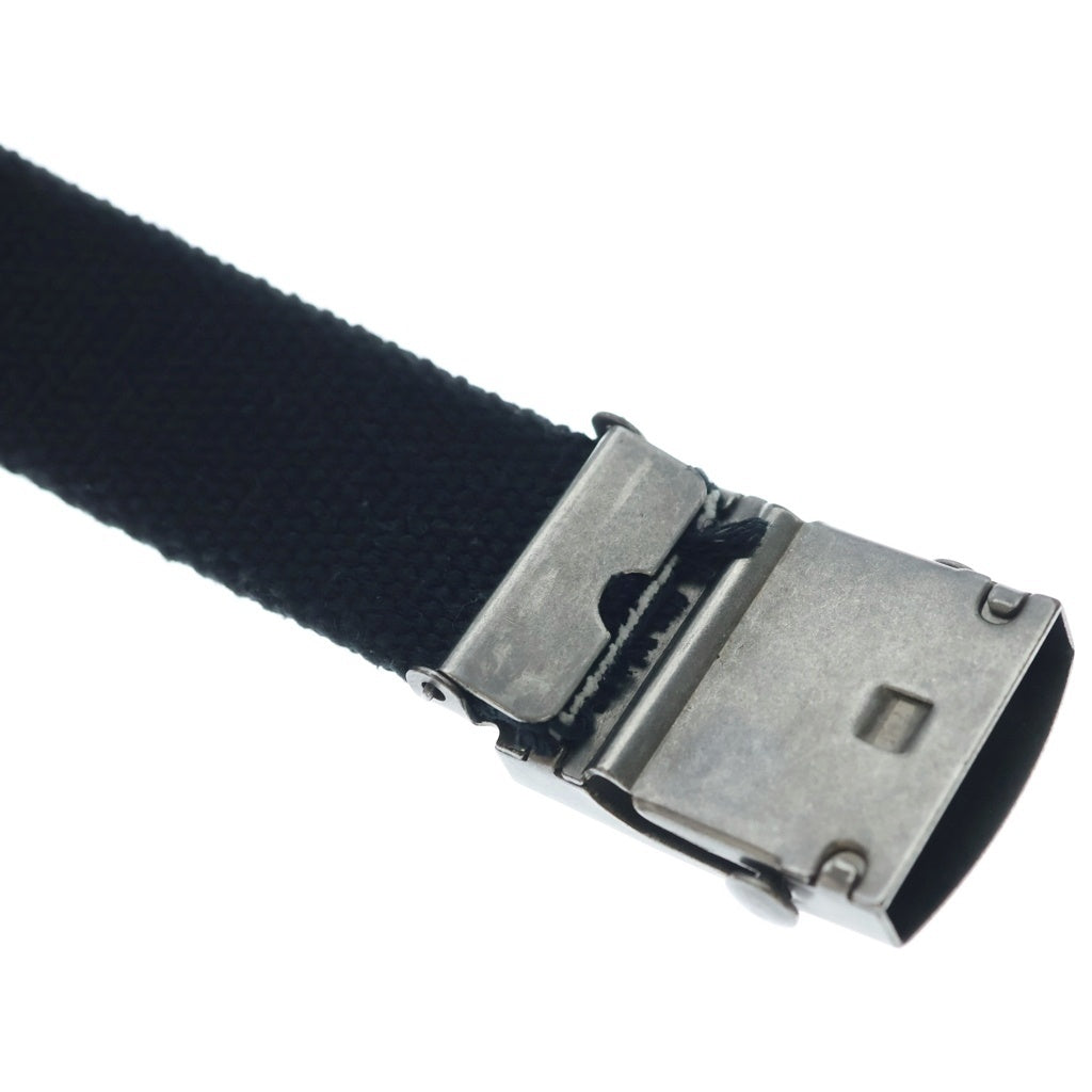 SUPREME(シュプリーム) 22SS ×Dickies Stripe Webbing Belt ディッキーズ ストライプウェビングベルト ガチャベルト ブラック/シルバー