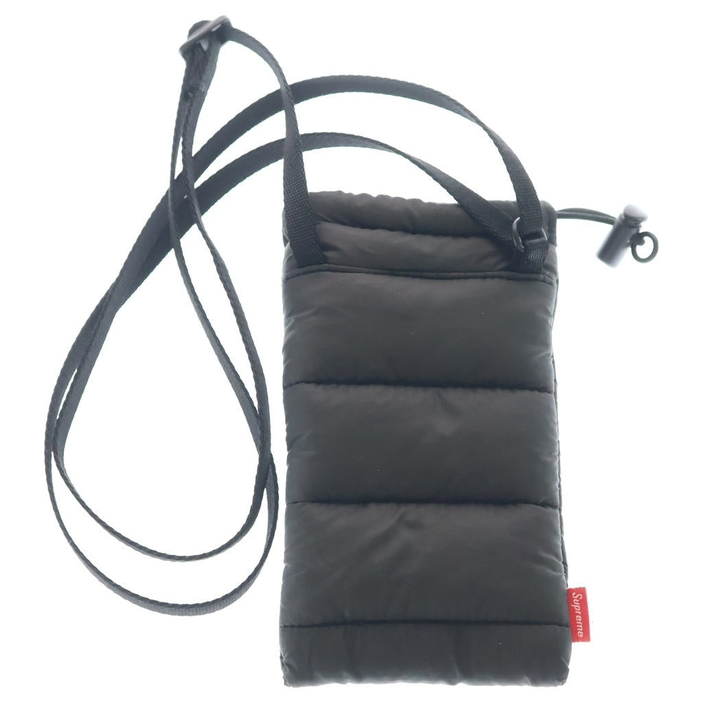 SUPREME(シュプリーム) 22AW Puffer Neck Pouch パファー ネック ポーチ ブラック