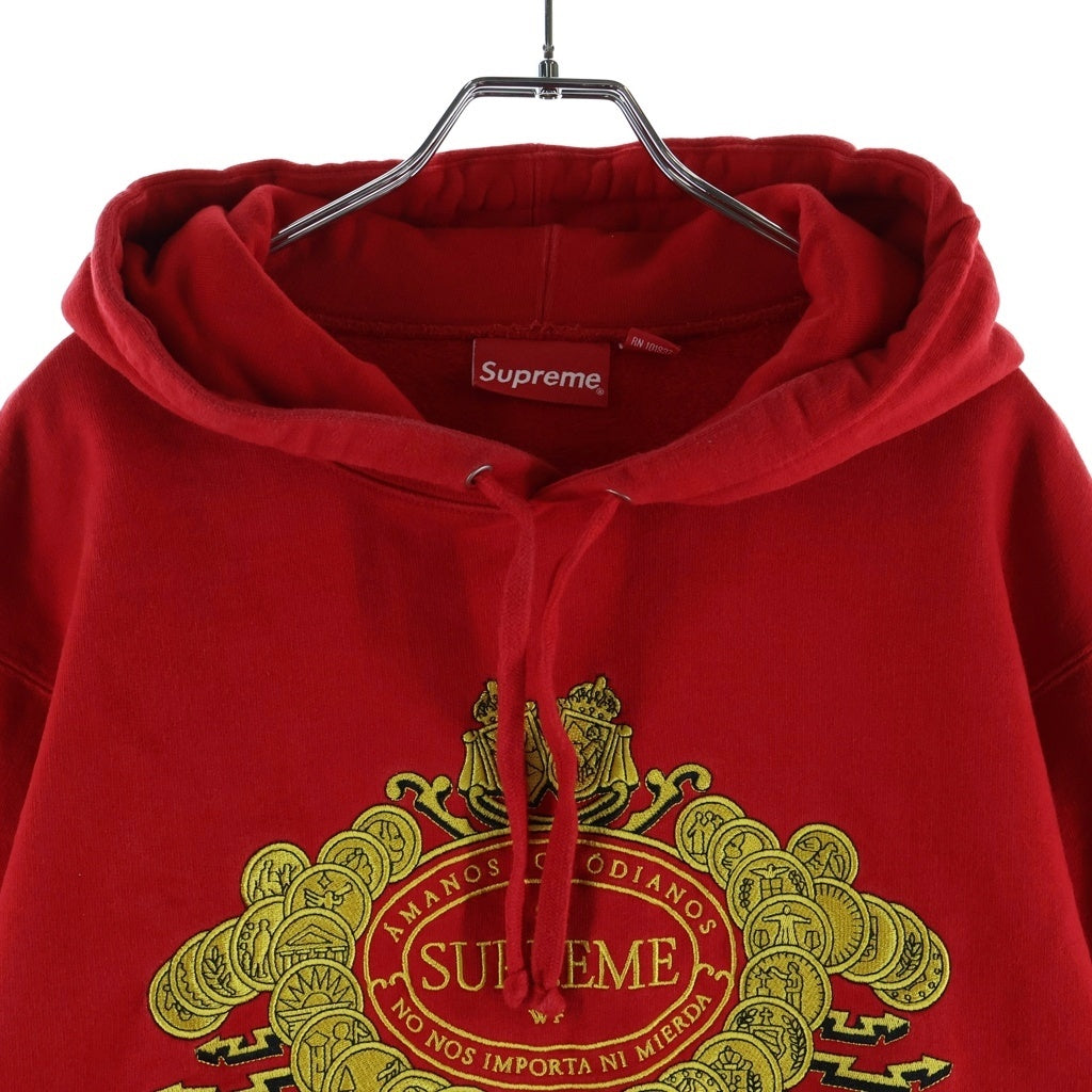 SUPREME(シュプリーム) 18AW Love or Hate Hooded Sweatshirt ロゴ刺繍 SUPREME(シュプリーム) 18AW Love or Hate Hooded Sweatshirt ロゴ刺繍