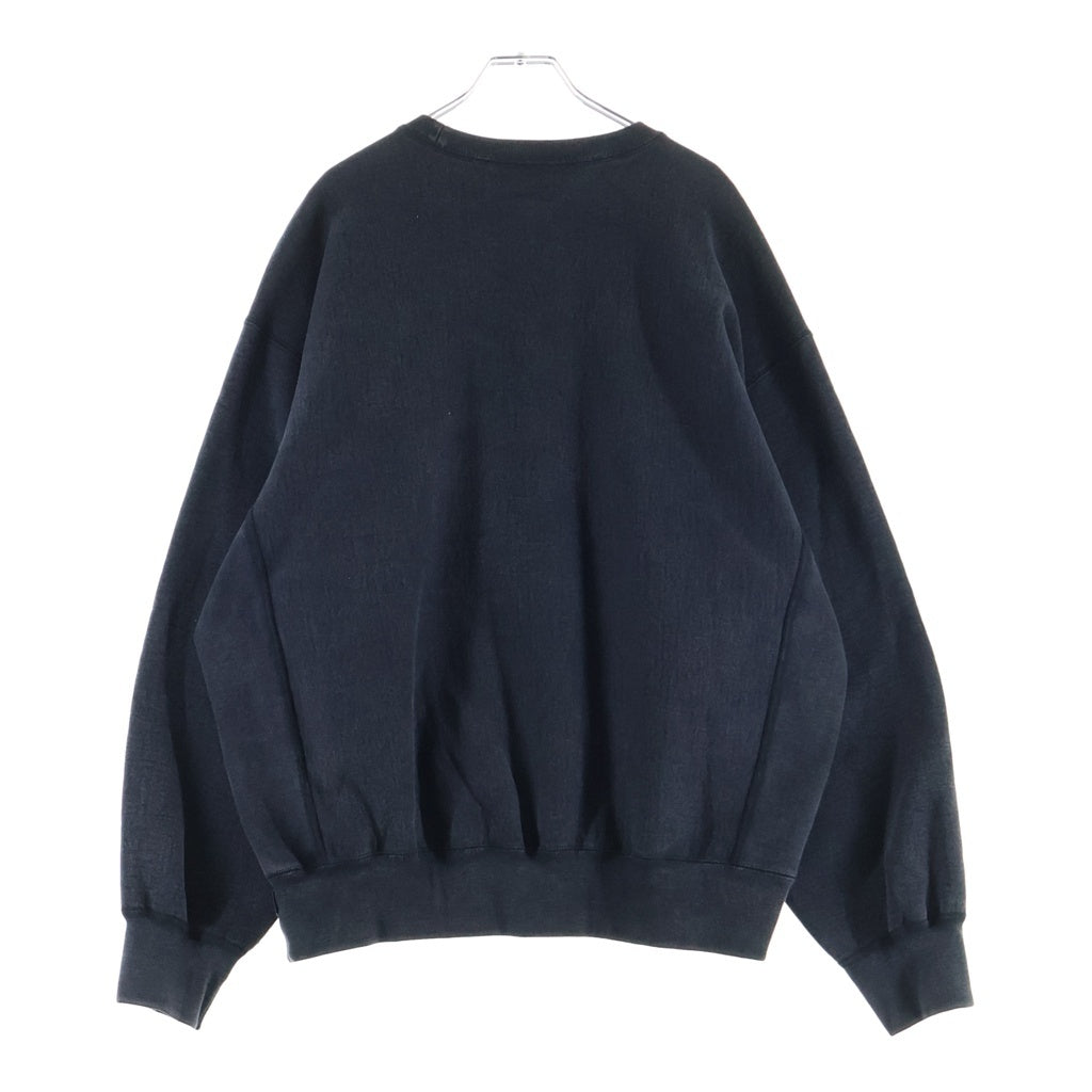 SUPREME(シュプリーム) 25SS Washed Box Logo Crewneck sweatshirt ウオッシュド ボックスロゴデザイン クルーネック スウェット トレーナー ブラック