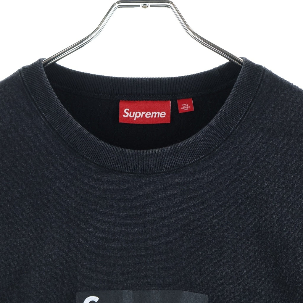 SUPREME(シュプリーム) 25SS Washed Box Logo Crewneck sweatshirt