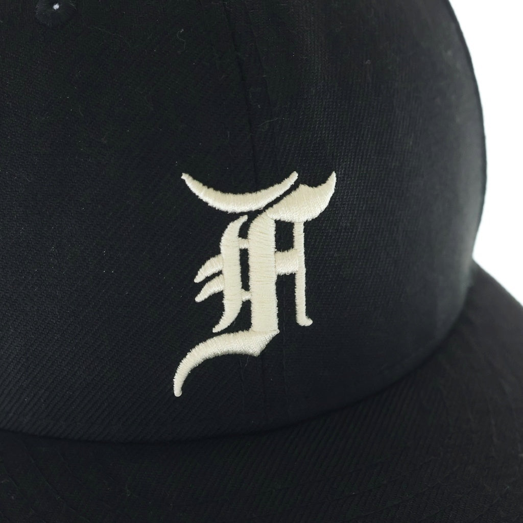 FEAR OF GOD ESSENTIALS(フィアオブゴッド エッセンシャルズ) ×NEW ERA ニューエラ ベースボールキャップ 帽子 ブラック
