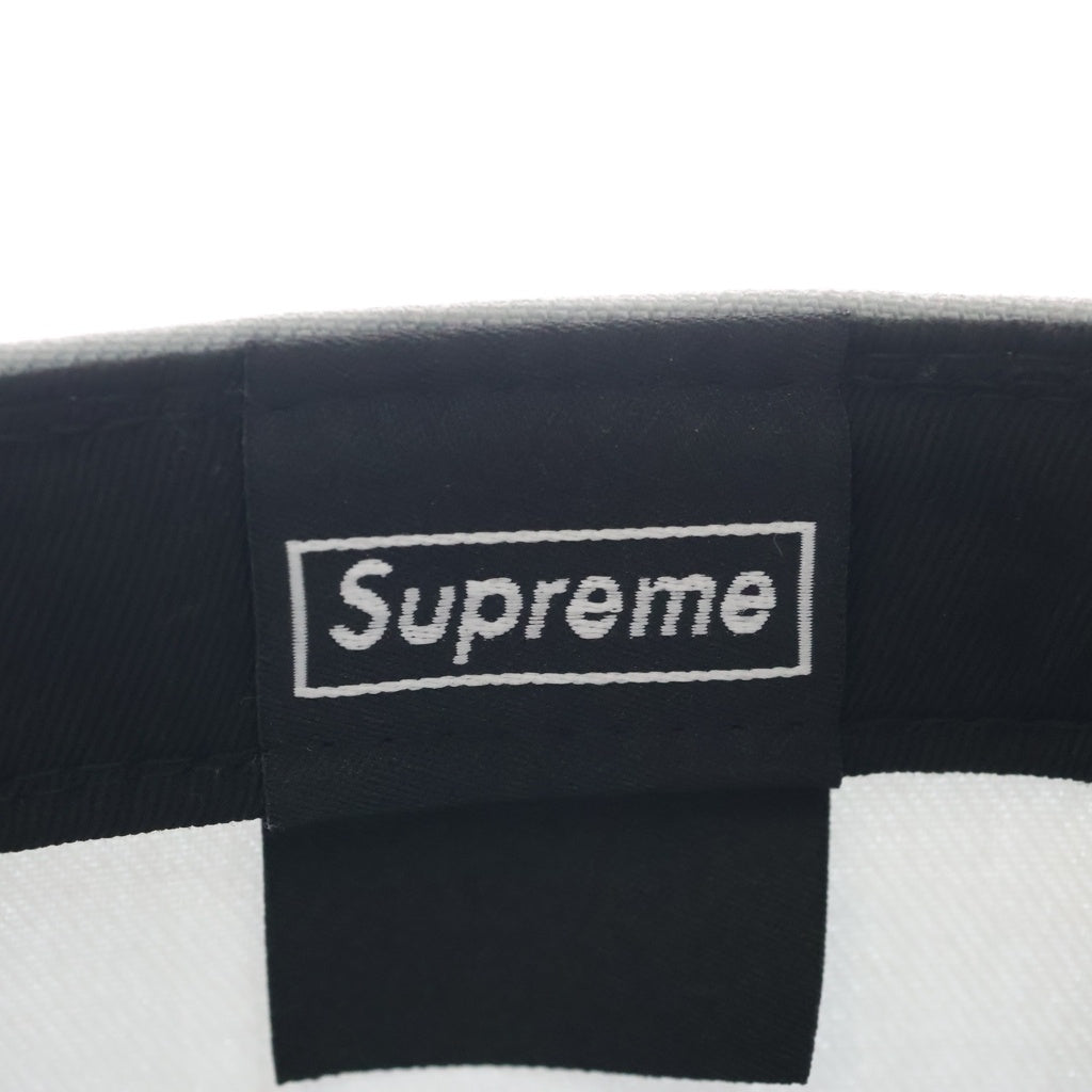 SUPREME(シュプリーム) 23SS Gradient Box Logo New Era グラデーション ボックスロゴ ベースボールキャップ 帽子 グレー
