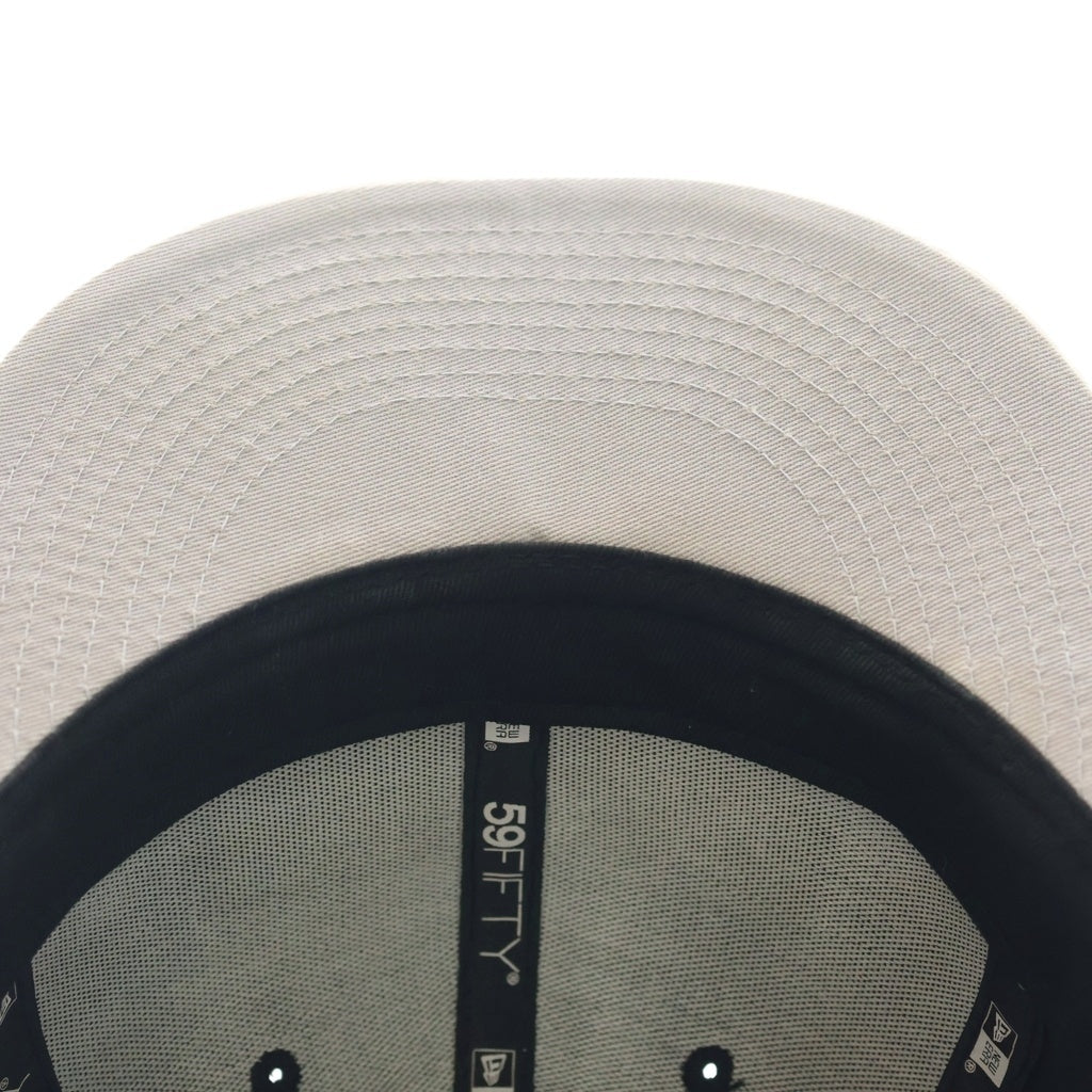 SUPREME(シュプリーム) 22SS ×NEW ERA 2-Tone Box Logo ニューエラ 2トーン ボックスロゴ ベースボール キャップ 帽子 ブラック/ホワイト