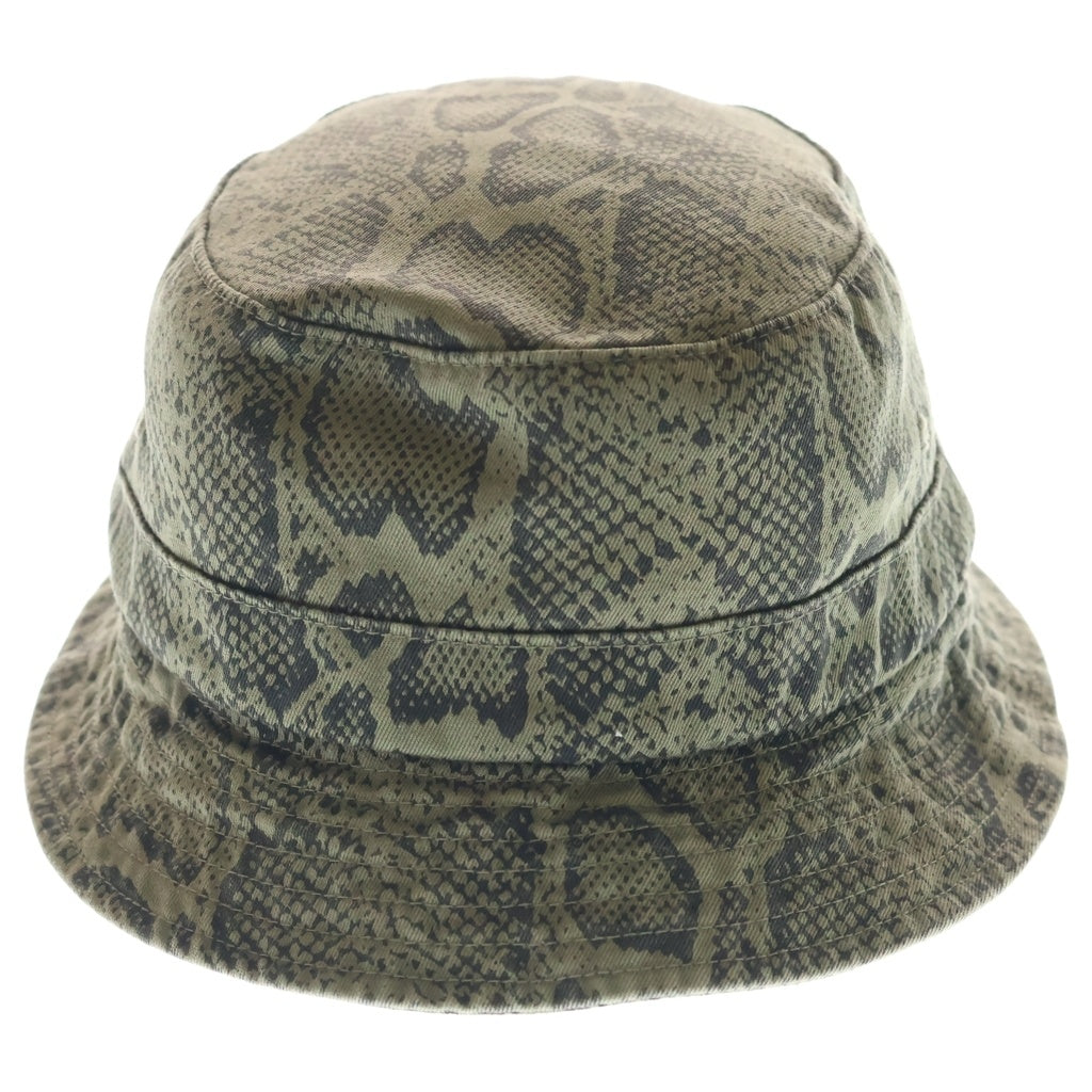 SUPREME(シュプリーム) 24SS Chino Twill Crusher Snake チノ ツイル クラッシャー スネーク バケットハット 帽子 カーキ
