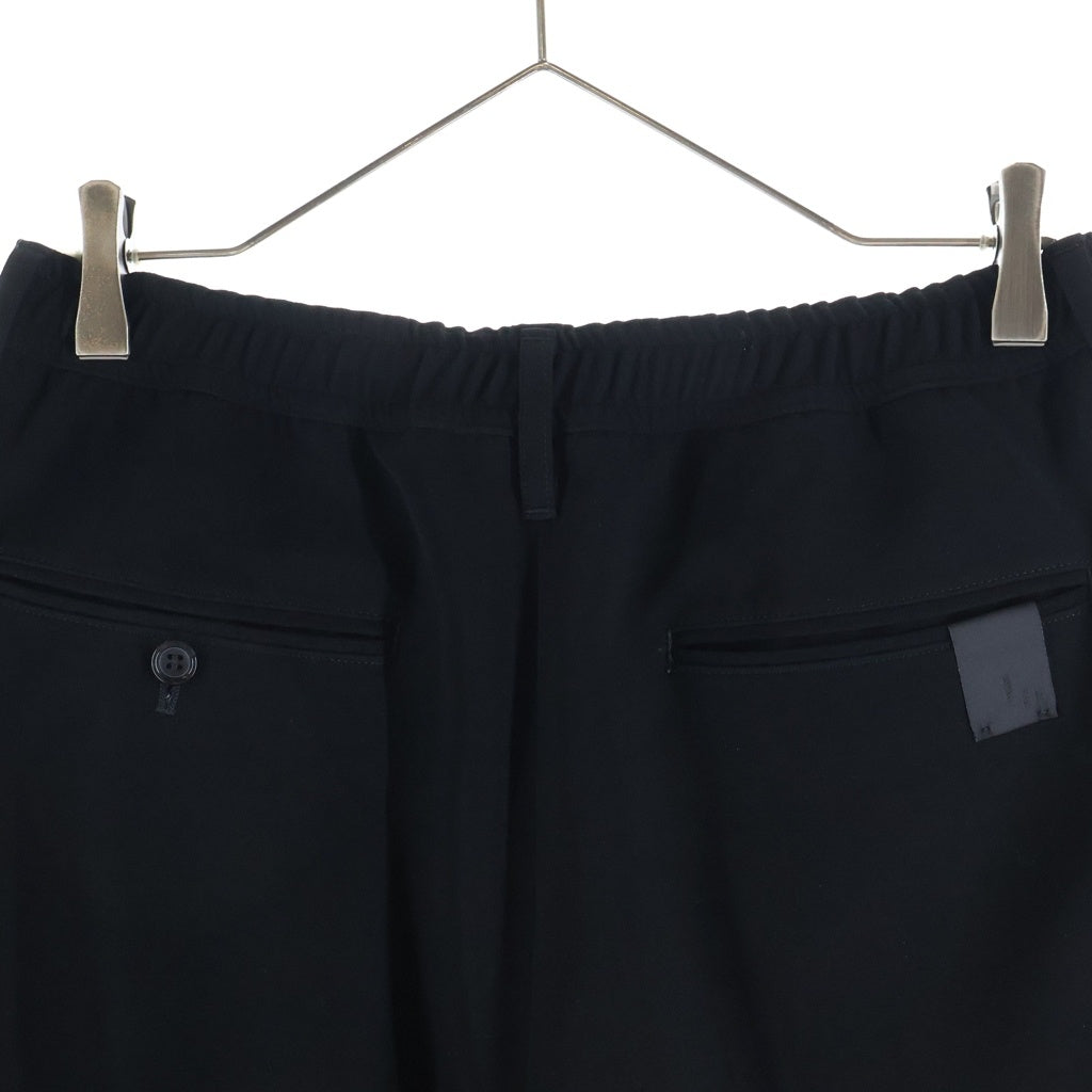N.HOOLYWOOD(エヌハリウッド) 21AW WIDE EASY SLACKS COMPILE ワイド イージー スラックス コンパイル パンツ ブラック PT07-098