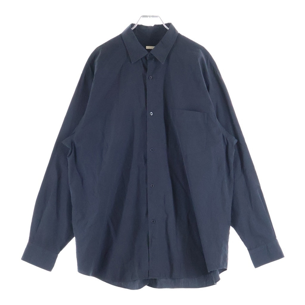 COMOLI(コモリ) 21AW 長袖シャツ ブラック UO3-02001