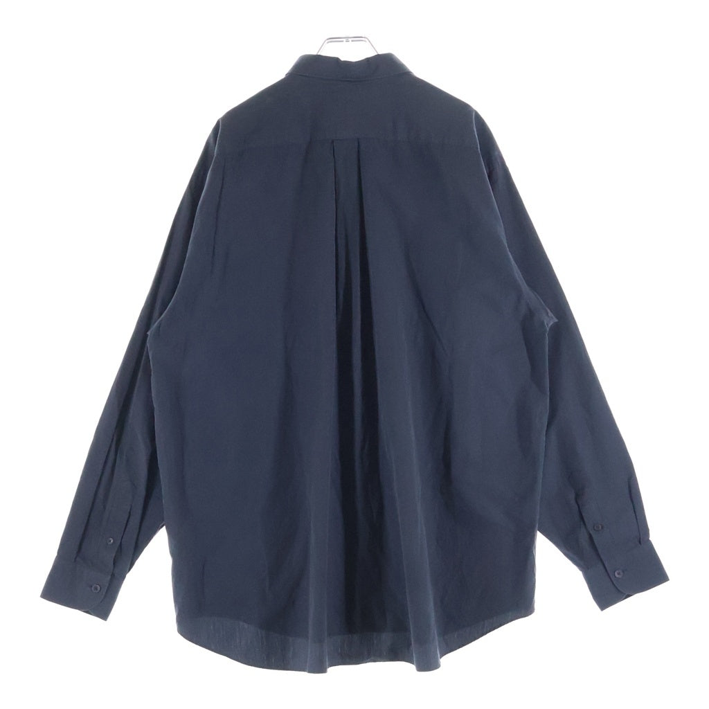 COMOLI(コモリ) 21AW 長袖シャツ ブラック UO3-02001