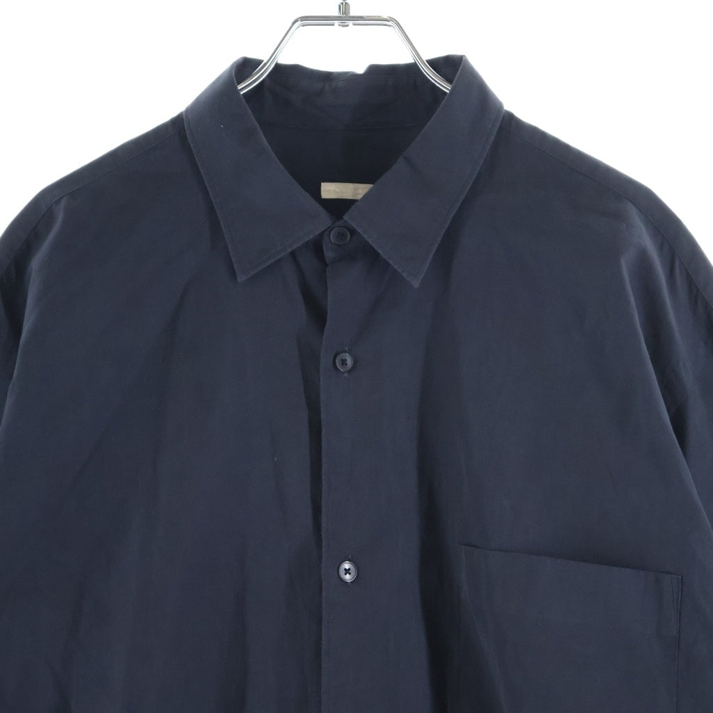 COMOLI(コモリ) 21AW 長袖シャツ ブラック UO3-02001