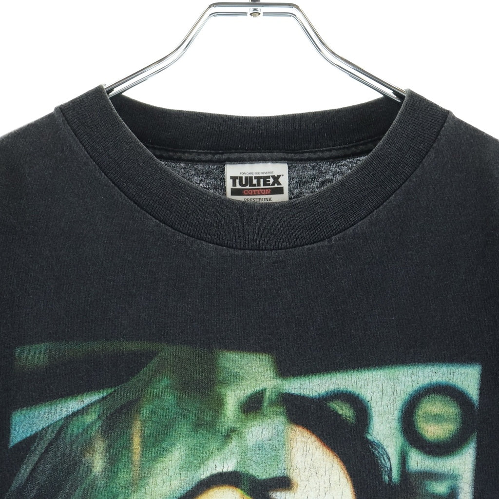 VINTAGE(ヴィンテージ) 90S VINTAGE Marilyn Manson The Beautiful People ヴィンテージ マリリン マンソン ビューティフル ピープル クルーネック 半袖Tシャツ カットソー ブラック
