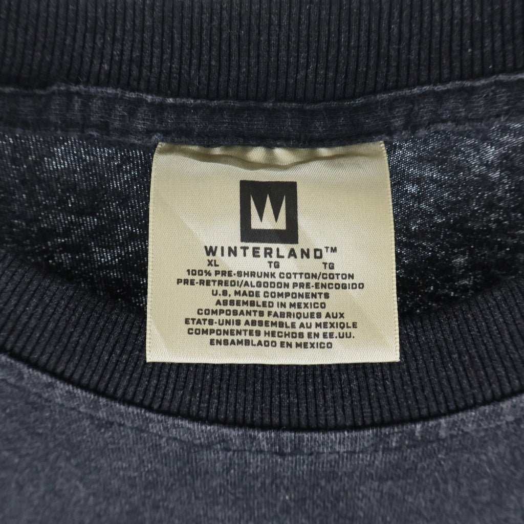 VINTAGE(ヴィンテージ) 90S VINTAGE METALLICA PUSHEAD UNFORGIVEN ヴィンテージ メタリカ パスヘッド アンフォーギブン 両面プリント クルーネック 半袖Tシャツカットソー ブラック