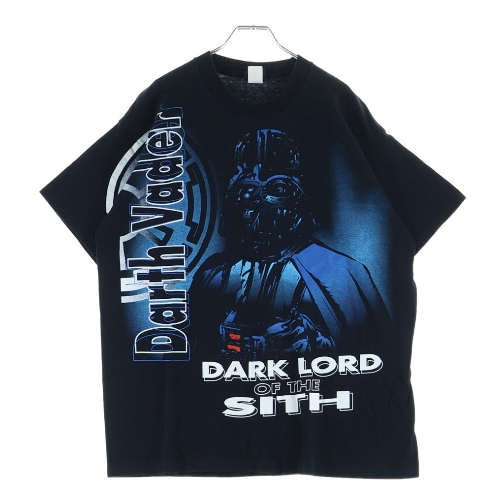 VINTAGE(ヴィンテージ) 90S VINTAGE STAR WARS DARK LORD OF THE SITH スターウォーズ ダーク ロード ダースベイダー クルーネック 半袖Tシャツカットソー ブラック