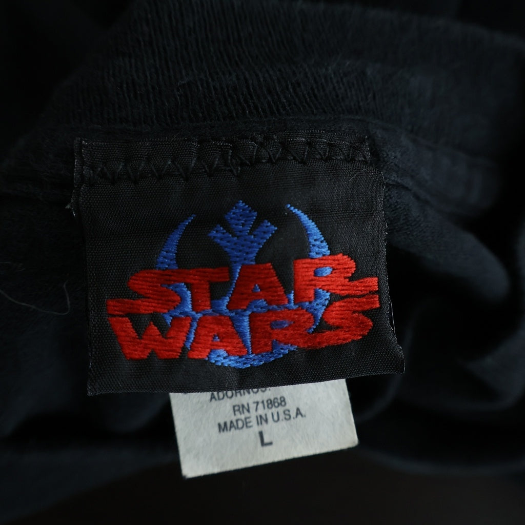 VINTAGE(ヴィンテージ) 90S VINTAGE STAR WARS DARK LORD OF THE SITH スターウォーズ ダーク ロード ダースベイダー クルーネック 半袖Tシャツカットソー ブラック