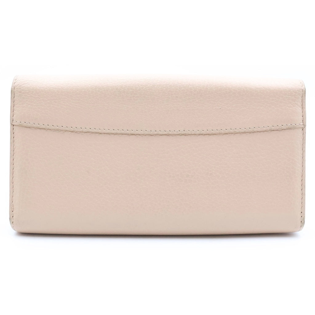 LOUIS VUITTON(ルイヴィトン) ポルトフォイユ・カプシーヌ 二つ折り長財布 ピンク レディース M62763