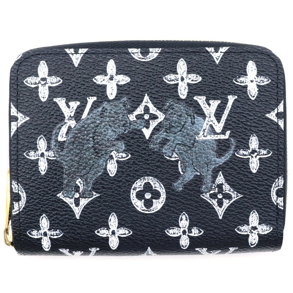 LOUIS VUITTON(ルイヴィトン) モノグラム キャットグラム ジッピーコインパース 財布 M63884 レディース
