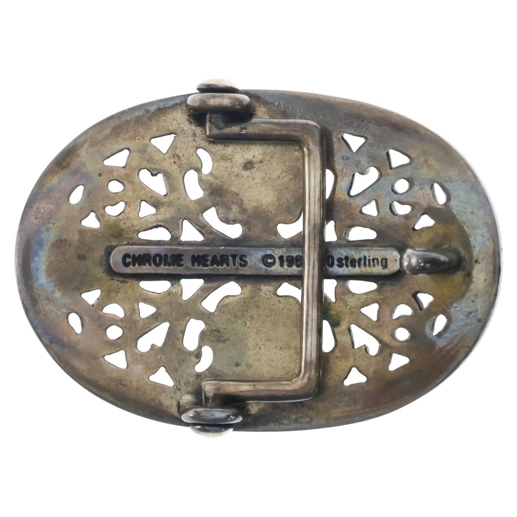 CHROME HEARTS(クロムハーツ) OVAL CROSS STRAP1.5クラシックオーバルクロスバックル シルバー BCA359
