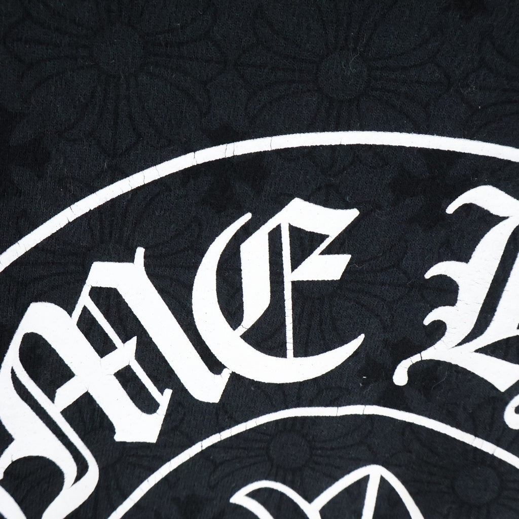 CHROME HEARTS(クロムハーツ) SWTSHRT PLVR CHプラス総柄 スウェット プルオーバーパーカーブラック