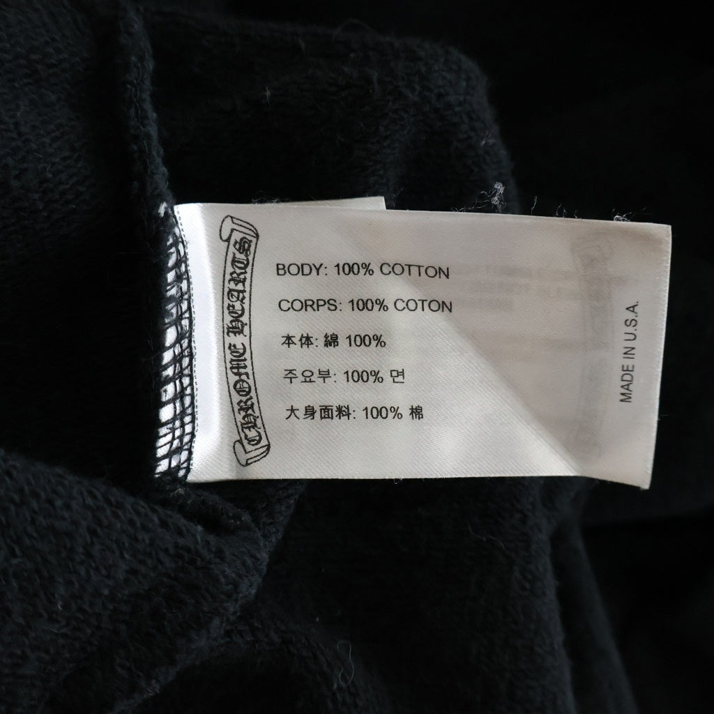 CHROME HEARTS(クロムハーツ) SWTSHRT PLVR CHプラス総柄 スウェット プルオーバーパーカーブラック