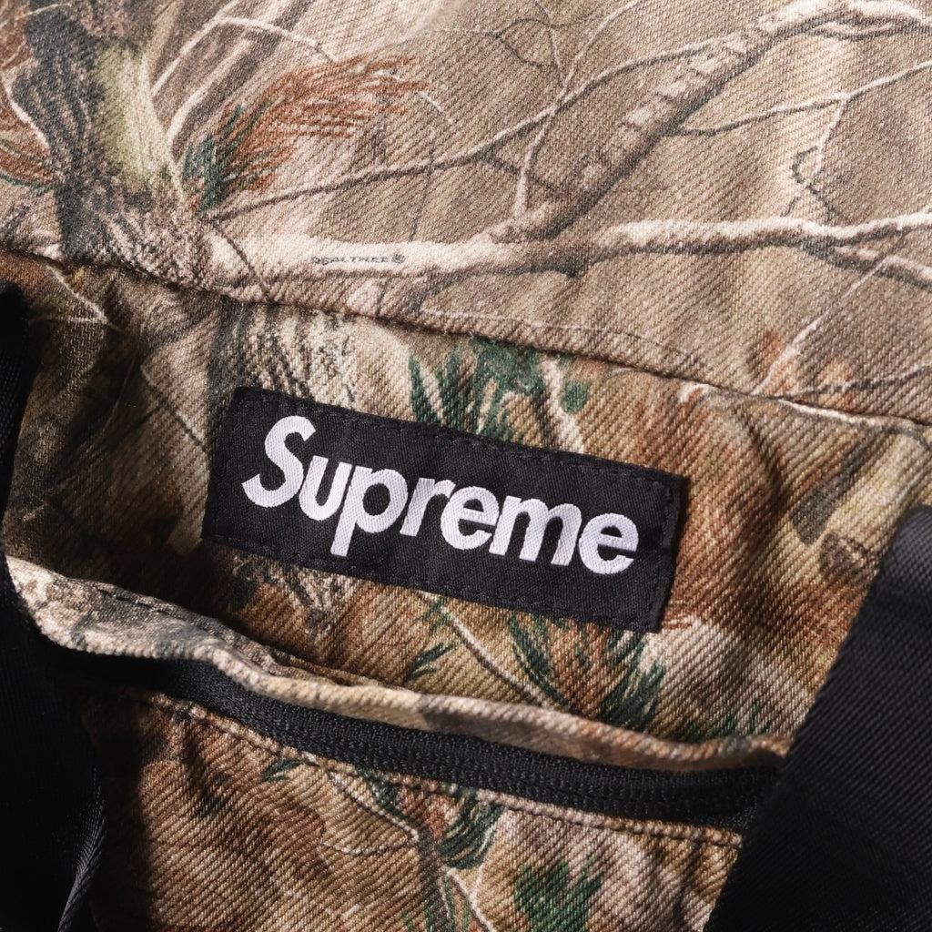 SUPREME(シュプリーム) 25AW Denim Duffle Bag Realtree AP Camo リアルツリープリント デニム ダッフル バッグ ブラウン