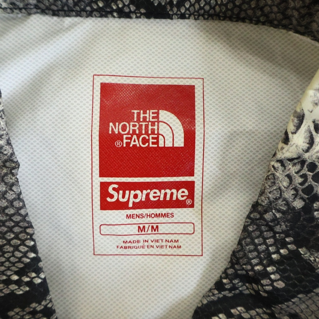 SUPREME(シュプリーム) 18AW ×THE NORTH FACE Snakeskin Taped Seam Coaches Jacket ザ ノースフェイス スネークスキン テープド シーム コーチジャケット グレー NP11803I