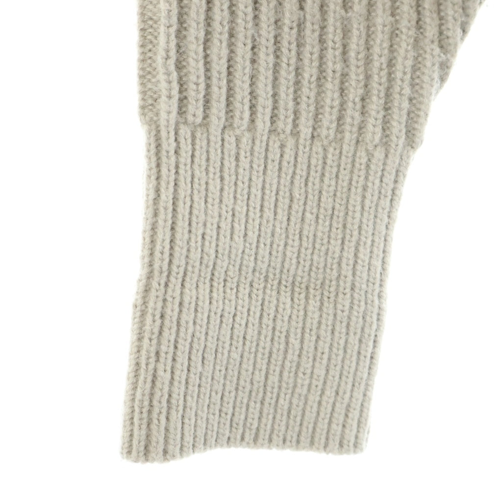 WTAPS(ダブルタップス) 24AW DECK/SWEATER/POLY クルーネック ニットセーター ベージュ 242MADT-KNM06