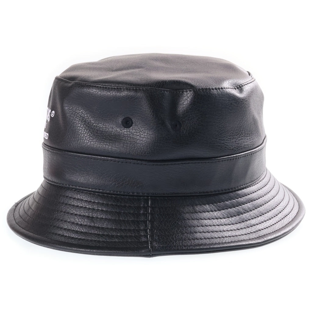 WTAPS(ダブルタップス) 22AW フェイクファー レザーバケットハット ブラック 222HCDT-HT10