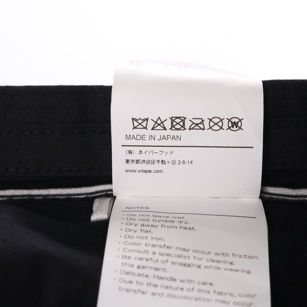 WTAPS(ダブルタップス) 22AW フェイクファー レザーバケットハット ブラック 222HCDT-HT10