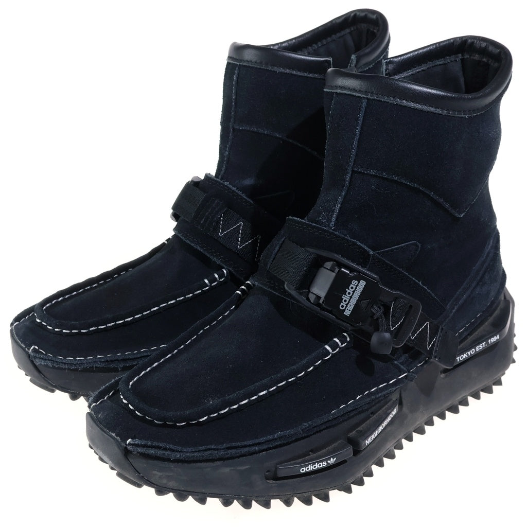 adidas(アディダス) ×NEIGHBORHOOD NMD S1 Boots ネイバーフッド ノマド スエード ブーツ ブラック US10/28cm ID1708
