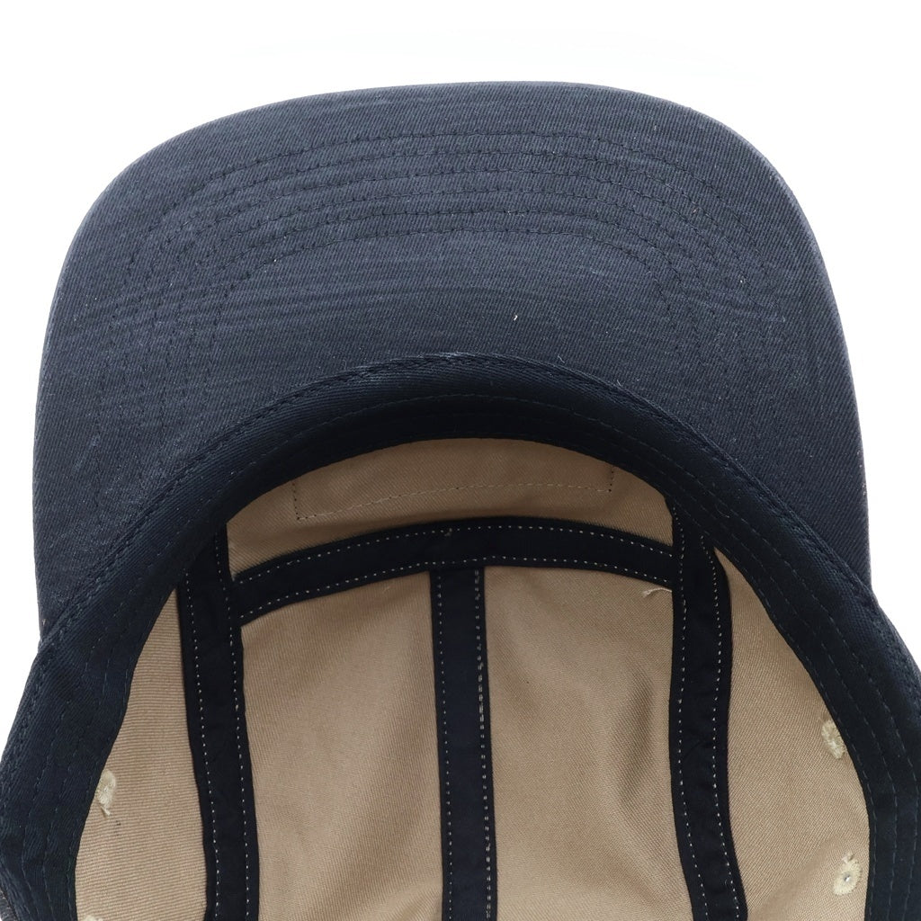 SUPREME(シュプリーム) ×24SS MM6 Maison Margiela Painted Camp メゾンマルジェラ ペイント キャンプキャップ 帽子 ブラック