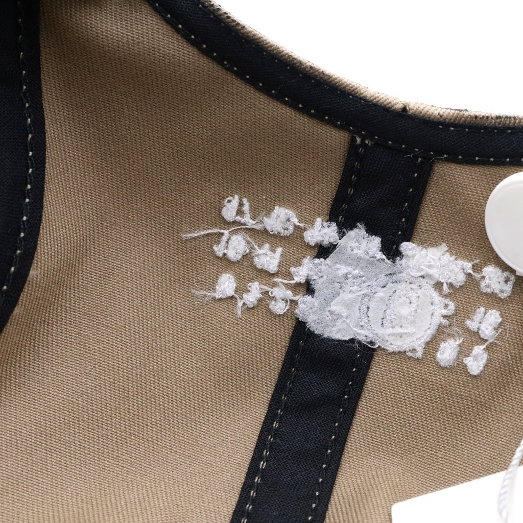 SUPREME(シュプリーム) ×24SS MM6 Maison Margiela Painted Camp メゾンマルジェラ ペイント キャンプキャップ 帽子 ブラック