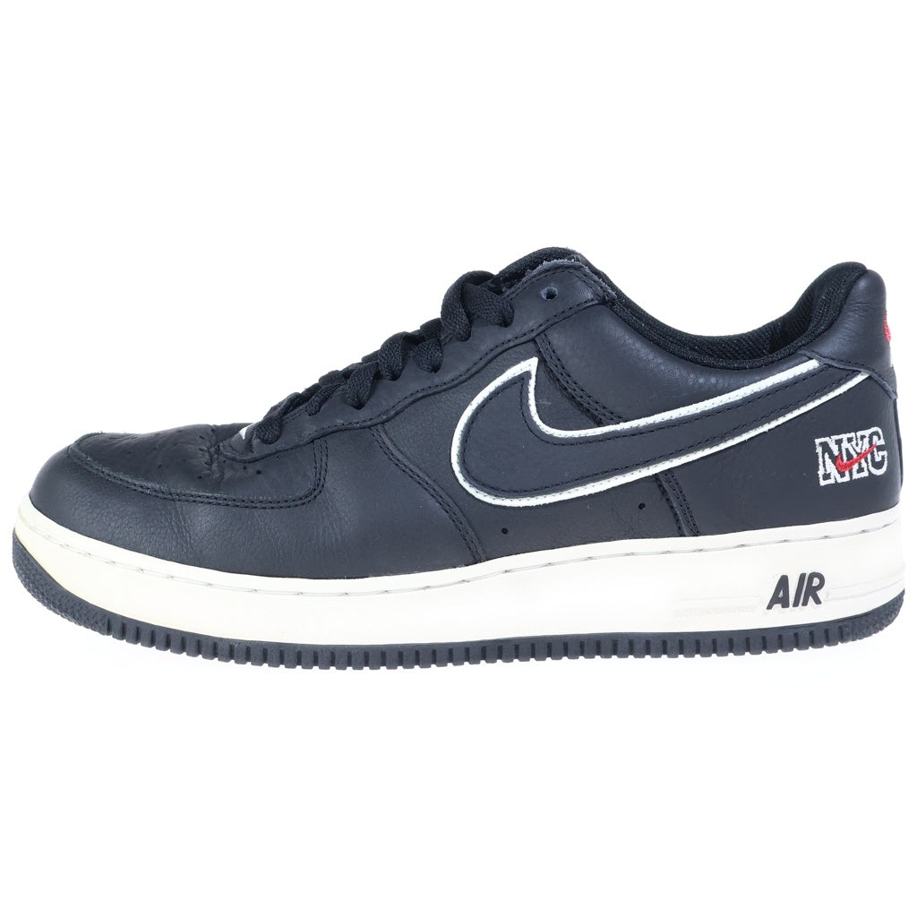 NIKE(ナイキ) AIR FORCE LOW RETRO NYC エアフォース 1 ロー ニューヨーク ローカットスニーカーシューズ ブラック US10/28cm 845053-002
