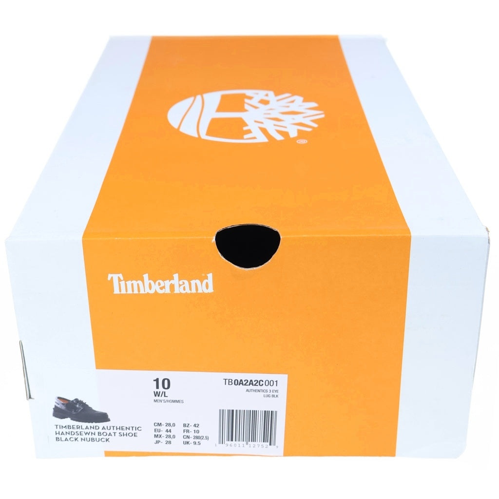 Timberland(ティンバーランド) 3 EYE HANDSEWN スリーアイ ハンドソーン デッキシューズ ブラック US10/28cm TB0A2A2C