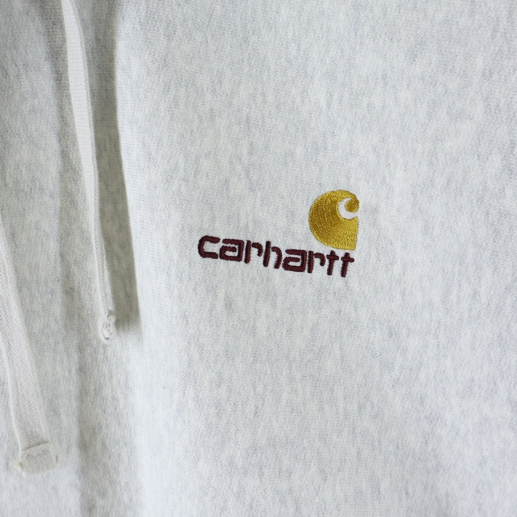 CARHARTT(カーハート) アメリカン スクリプト スウェットパーカー グレー