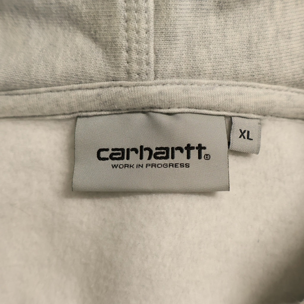 CARHARTT(カーハート) アメリカン スクリプト スウェットパーカー グレー