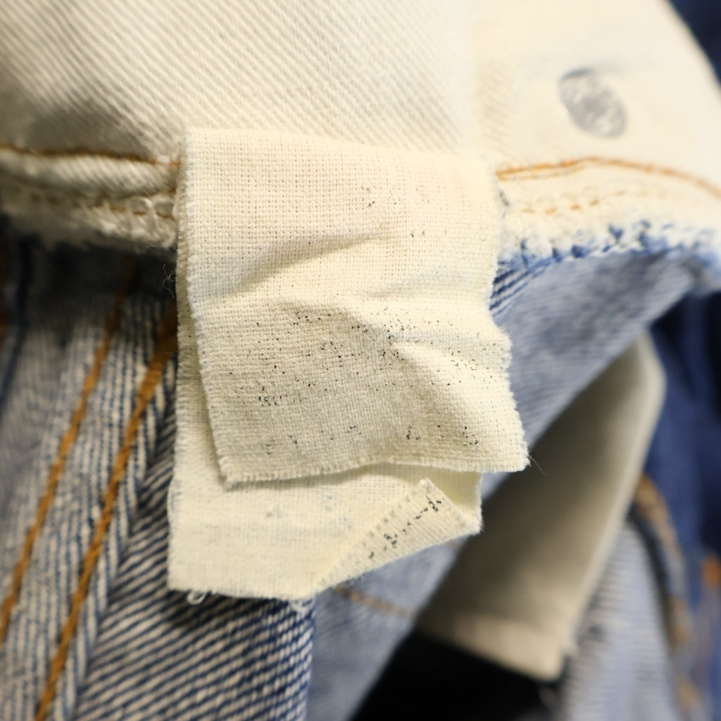 Levi's(リーバイス) 90S VINTAGE 501XX 復刻 BIG E ボタン裏555 ストレート デニムパンツ インディゴ